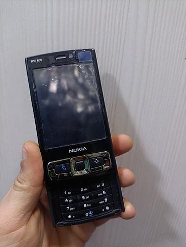 Nokia N95 8Gb, 8 GB, rəng - Qara, Zəmanət, Düyməli