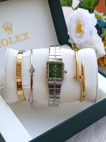 kəpənək darağ: Saat dəsti, rəng - Qızılı — 8