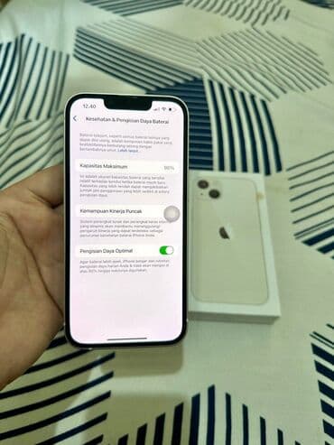 iphone xl: IPhone 13, 128 GB, Ağ, Simsiz şarj — 3
