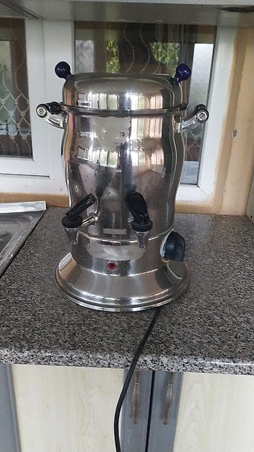 İşlənmiş Elektrik Samovar, 7 l, Ünvandan götürmə