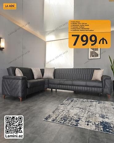 Künc divan, Açılan, Bazalı, Parça, Şəhərdaxili pulsuz çatdırılma
