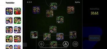 tarix test toplu: EFootball Mobile hesabı – güclü komanda və zəngin kart kolleksiyası — 2