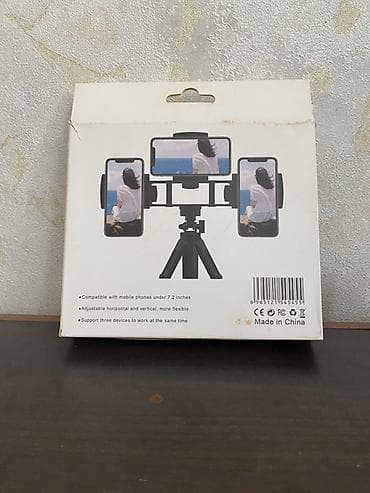 et ceken: Live Multi Clip with Lampstand – 3‑in‑1 telefon tutacağı və mini — 2