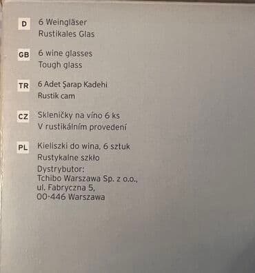 Süfrə qab-qacaqı: Qədəhlər, rəng - Ağ — 3