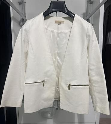 ağ pencek: Michael Kors pencək, S–M ölçü. Vəziyyəti əladır, istifadə izləri — 1