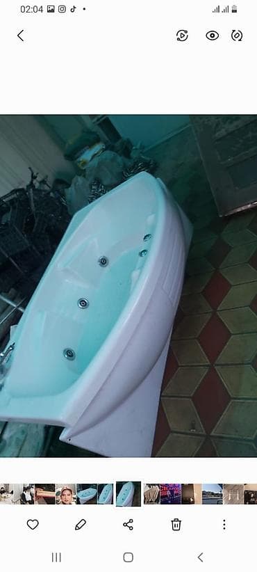 Künc tipli hidromasajlı vanna ölçüsü eni 1.10 uz 1.90 - Forma