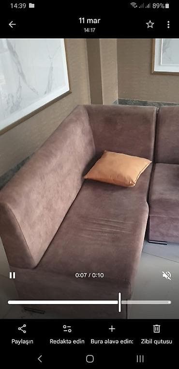 Künc divan, Açılmayan, Bazasız, Vеlur parça lalafo.az -da Künc divan, Açılmayan, Bazasız, Vеlur parça