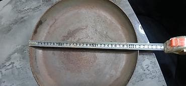 syomka baliq: Döymə dəmir/hardal çuqun sac – böyük ölçülü bişirmə sacı - Material — 3