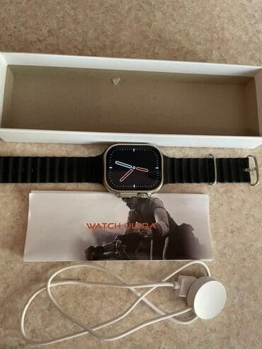 böyük soba: Smart saat, Sensor ekran, rəng - Qara — 6