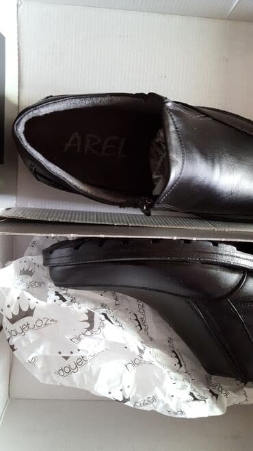 ayaggabı: Kişi ayaqqabısı.Bot 41 razmer.100%deridir.Türkiyeden — 1