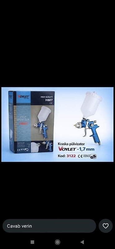pülverizatör: Pulverizator, Volyet — 1