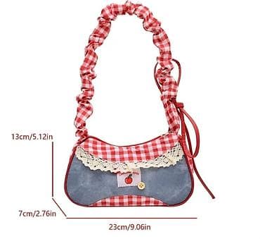 ysl canta: Məhsul: Qadın çiyin/handbag çantası – romantik “bow” (qurşaq) detalli — 9