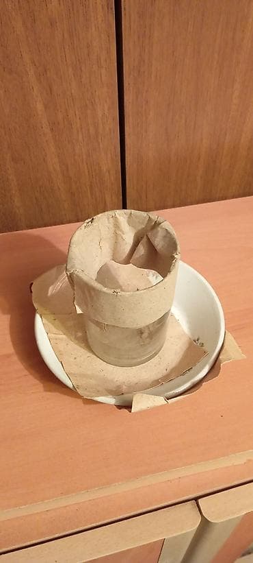 first class cay: Çay dəsti, rəng - Ağ, Şüşə, SSRİ — 1