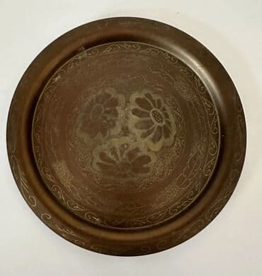 xurustal vaz: Əntiq vaza, 1960 il, Bürünc, SSRİ — 2