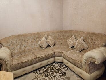 Künc divan, İşlənmiş, Açılmayan, Bazasız, Parça, Çatdırılma yoxdur