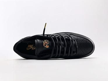 geyin: Məhsul: Nike Air Jordan 1 Low – “Triple Black” xüsusi detallı versiya — 6