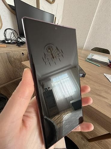 sim limitsiz internet: Samsung Galaxy S22 Ultra, 256 GB, rəng - Bənövşəyi, Simsiz şarj — 3