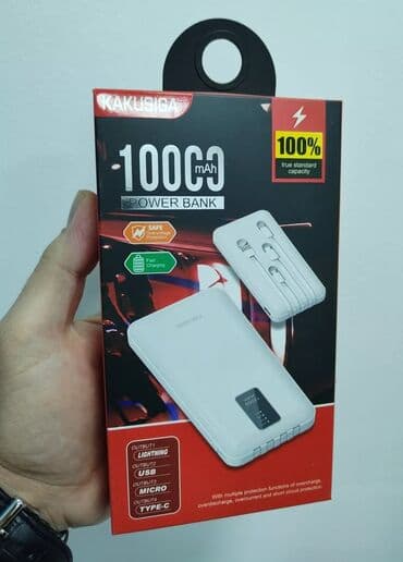 baseus power bank: Powerbank Xiaomi, 10000 mAh, Yeni — 7