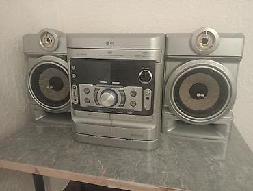 musiqi sentir: LG mini-muzik mərkəzi – 2 kolonkalı sistem Xüsusiyyətlər: - Model: LG — 3