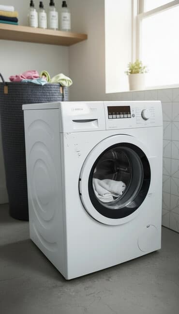 paltaryuyan beko: Paltaryuyan maşın Bosch, 7 kq, İşlənmiş, Qurutma var, Kredit yoxdur — 1