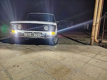 vaz 2107 2006: VAZ 2106 sedan – ağ rəng, klassik kuzov dizaynı, xrom bamperlər və — 7