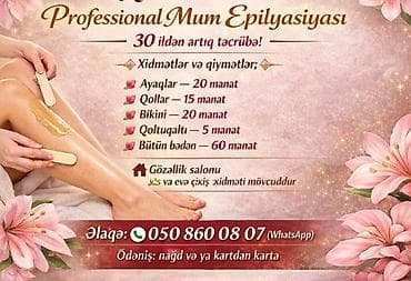 ✨ Professional mum epilyasiyası ✨ Rahat, səliqəli və yüksək