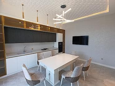 gencede ev: Bakı, 175 kv. m, 4 otaqlı, Hovuzlu, Kombi, Qaz, İşıq — 6