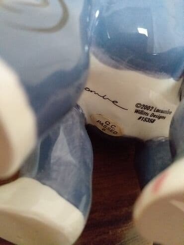 Fiqurlar: Fiqur, Keramika, rəng - Mavi — 2