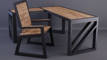 xacmaz mebel: Yeni, Müdir üçün, Kvadrat masa — 1