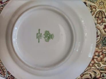 qara madonna aş nimcəsi: GDR Madonna çay dəsti, qədimi, yeni, 21 predmet, sovetdən qalıb — 6