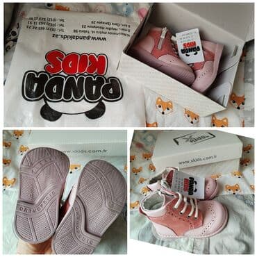 19 razmer ortopedik bot panda kidsden alınıb razmer düz gəlmədi çeki