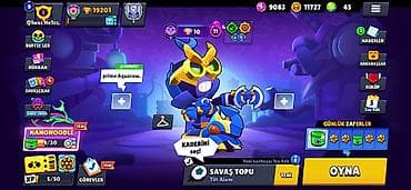19: Brawl Stars hesabı - Kupa yolu: 19,201 - Prestij: 9 - Hesab oluşturma — 1
