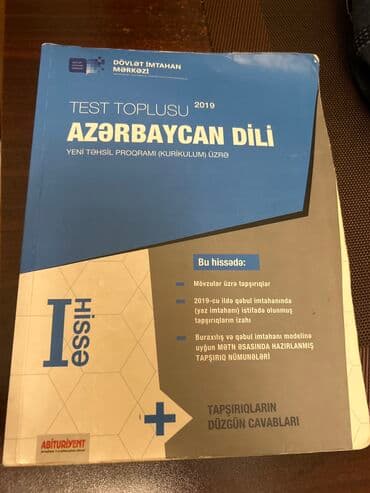 rus bölməsi üçün azərbaycan dilindən testlər: Temizdir — 1