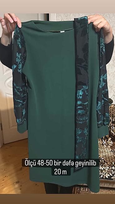 gelinlik donlar: Qadın geyimləri – donlar 1) Firuzəyi rəngli ziyafət donu - Ölçü — 8