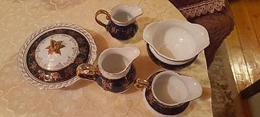 cay desgahi: Çay dəsti, rəng - Ağ, Farfor — 7