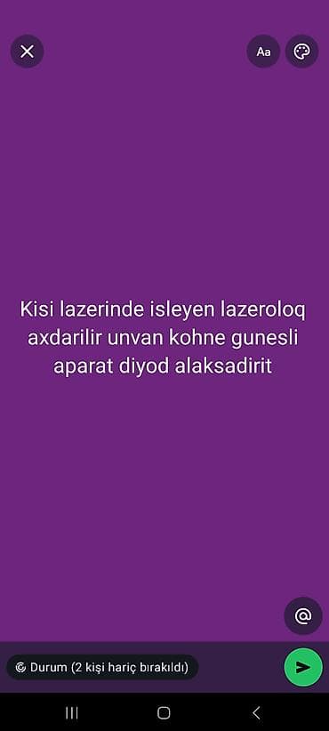 İş: Kişi lazer epilyasiyası üzrə işləyən lazeroloq axtarılır. - İş — 1
