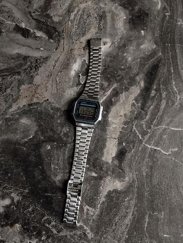 elektronik saat: İşlənmiş, Qol saatı, Casio, rəng - Gümüşü — 2