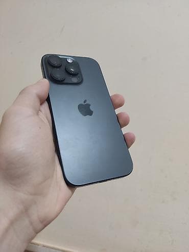 IPhone 16 Pro, 128 GB, Qara, Simsiz şarj