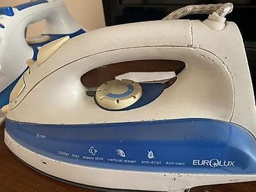 par ütü: Eurolux buxarlı ütü Xüsusiyyətlər: - Güc: 2000 W - Su buxarı — 3