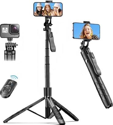 Tripod Stand. Selfi Çubuğu Çox Funksiyalı 360 Dərəcə dönə bilən