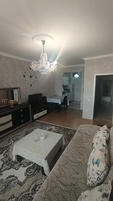 sumqayit ev kiraye: Bakıxanov qəs., 3 otaqlı, Yeni tikili, m. Koroğlu, 92 kv. m — 9
