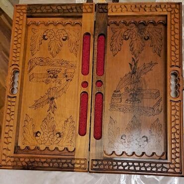 Boks kisələri: Nərd qoz ağacından
Əl işidir işlənməyib — 3