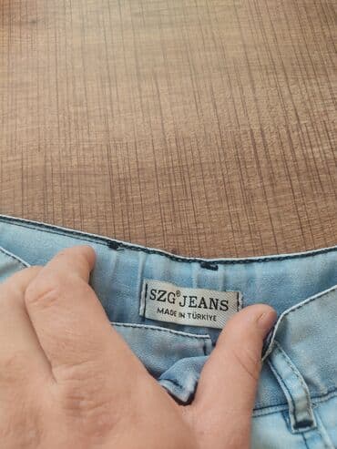 детские летние шорты: Uşaq üçün cins şort - Brend: SZG Jeans - İstehsal: Türkiyə - Rəng — 4