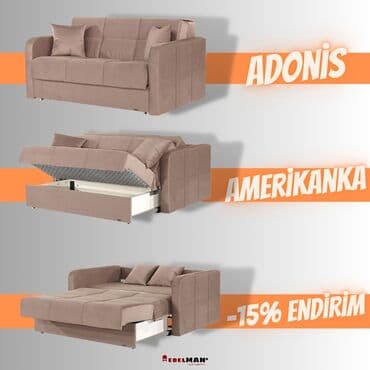 диван американка: Раскладной диван, Новый, Раскладной, С подъемным механизмом, Бесплатная доставка на адрес — 1