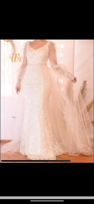 Zərif gəlinlik 1 defe geynilib qız toyunda Türkiyyeden alınıb