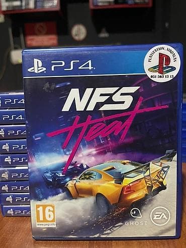 PS4 üçün Need For Speed Heat oyunu. Yarış həyəcanını və sürətini