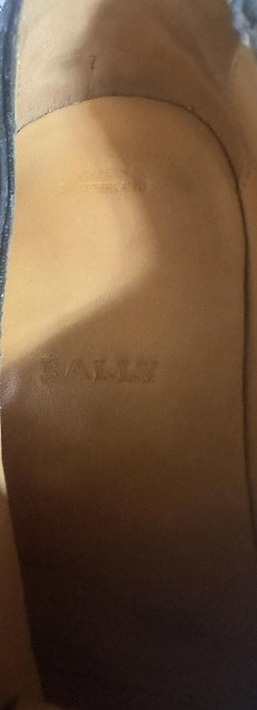 faize pul online: Klassik kişilər üçün dəri broq ayaqqabı Bally 100% originald.ideal — 7