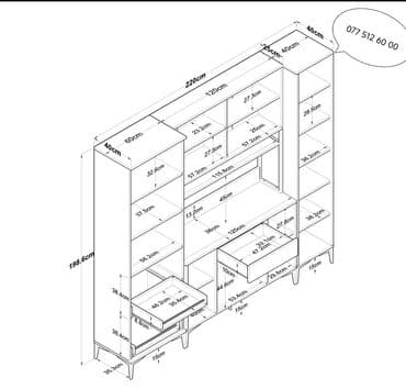 угловой шифоньер в спальню: Новый, Распашной, 2 двери Прямой шкаф, Гардеробный шкаф, Азербайджан — 25