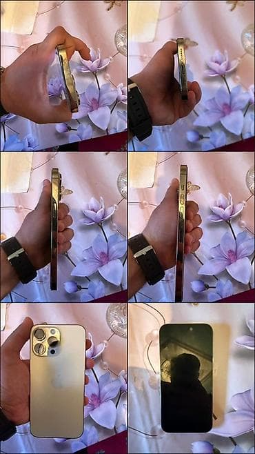 samsung z fold 6: IPhone 14 Pro Max, 256 GB, Qızılı, Face ID — 3