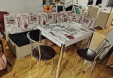 mətbəxt mebeli: SAMİRƏ 🦋 *Qiymet 235 Azn.* Metbext divani masasi 2 oturcaq daxil — 1